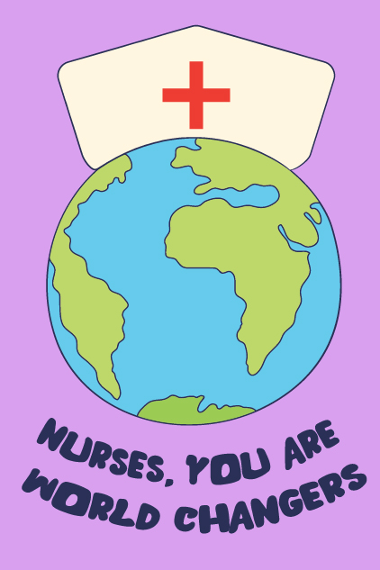 Nurses World Changers ecard
