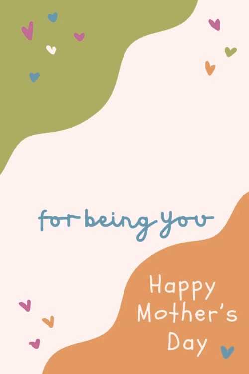 Thanks For Being You Mothers Day ecard