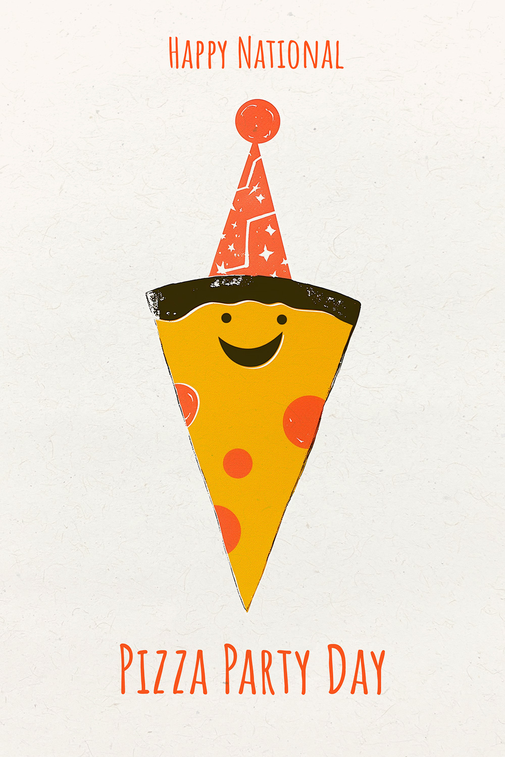 National Pizza Party Day Slice ecard