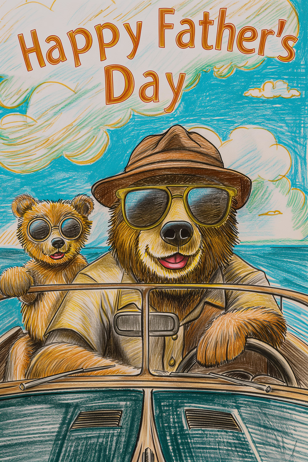 Father's Day Bears ecard
