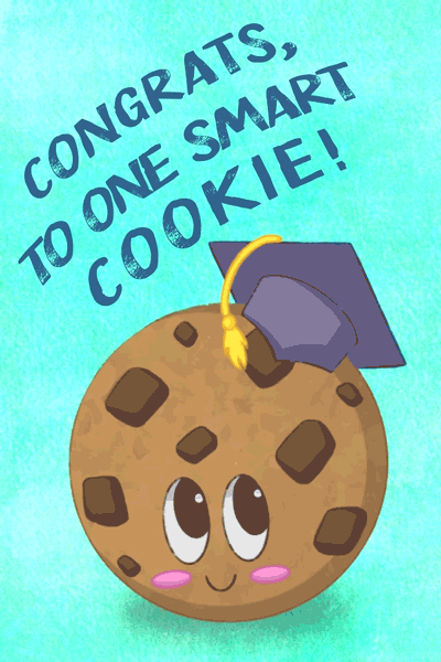 Congrats To One Smart Cookie ecard