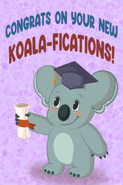 Koala Grad ecard