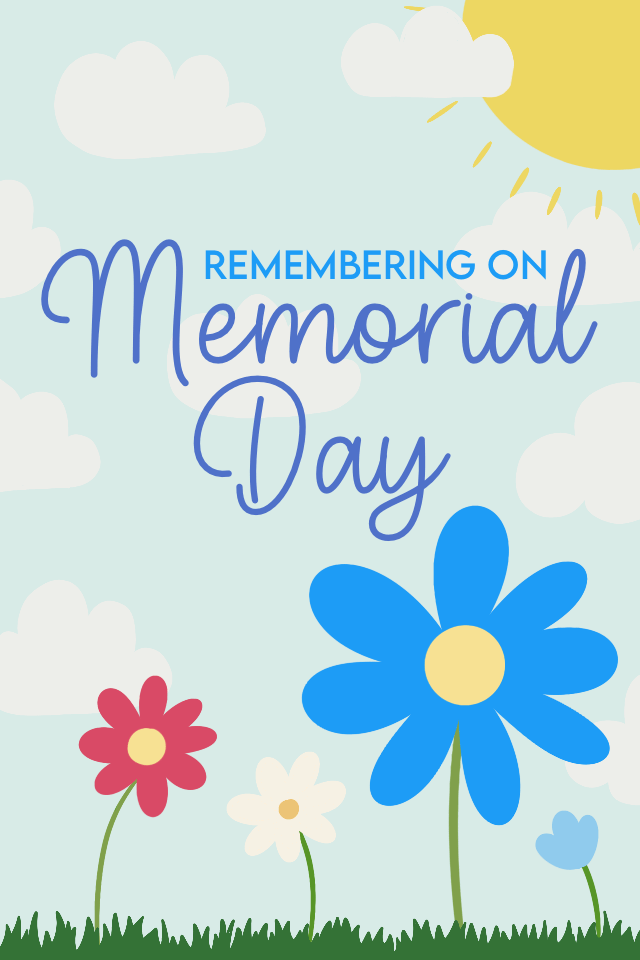 Remembering On Memorial Day ecard