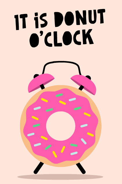Donut O Clock ecard