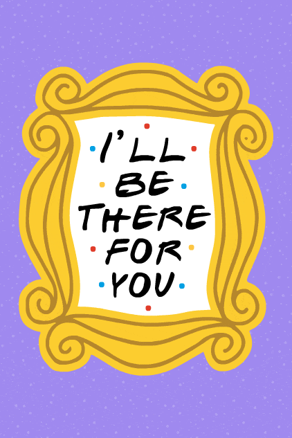 Friends Frame ecard