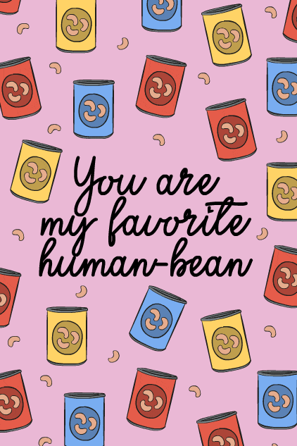 Human Bean ecard