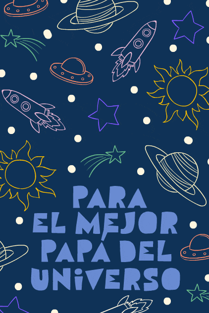 Para El Major Papa Del Universo ecard