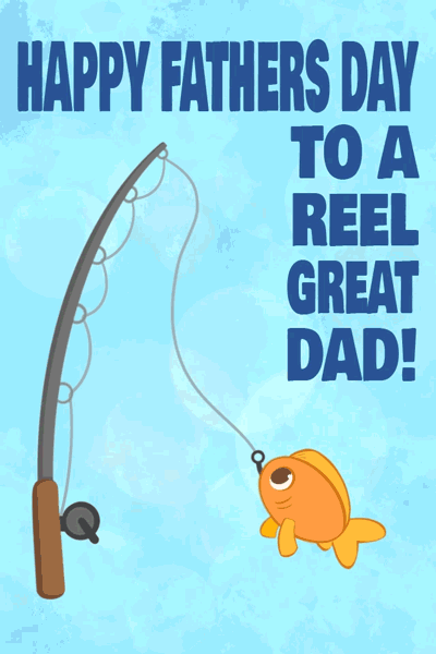 Reel Great Dad ecard