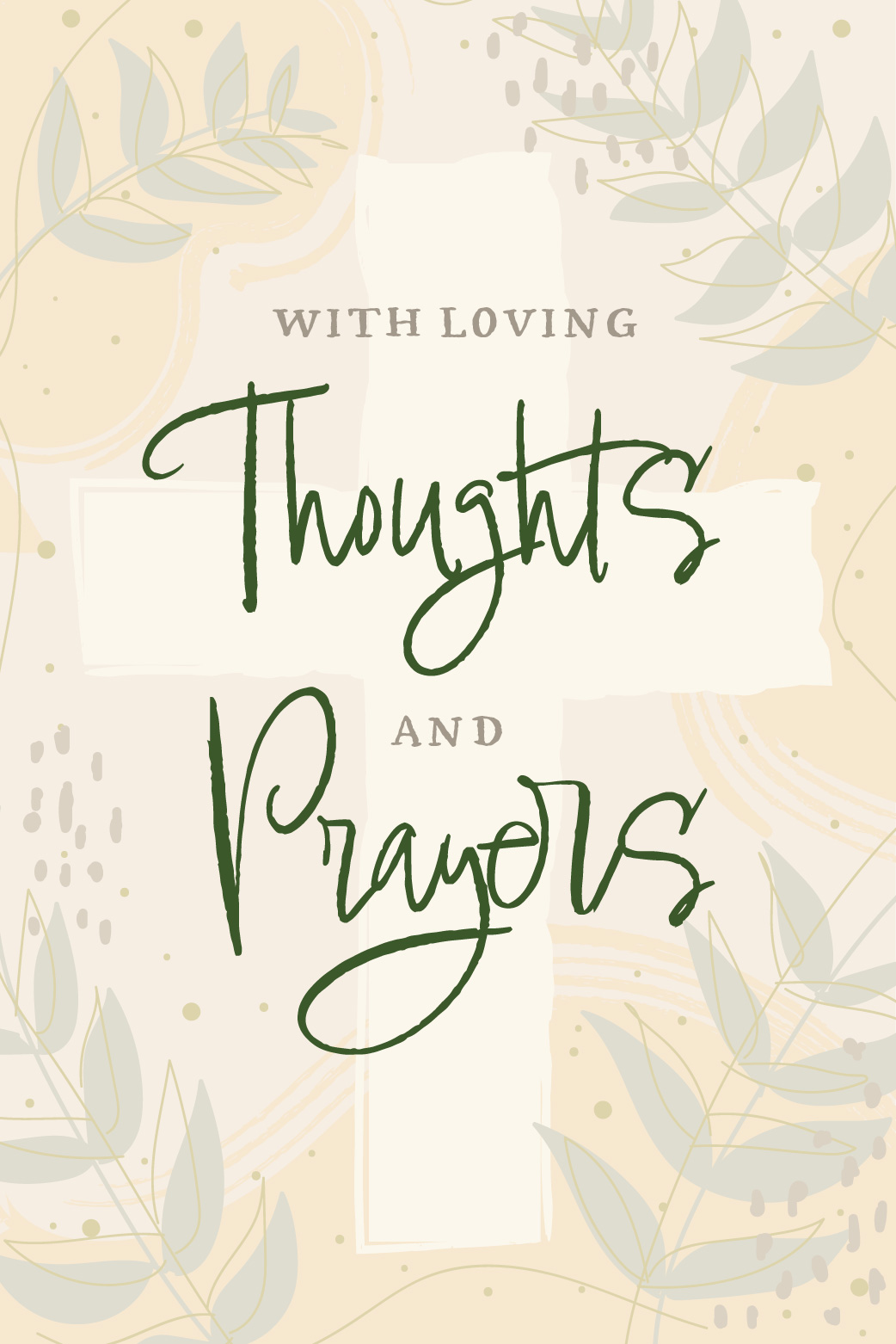 Loving Thoughts and Prayers ecard