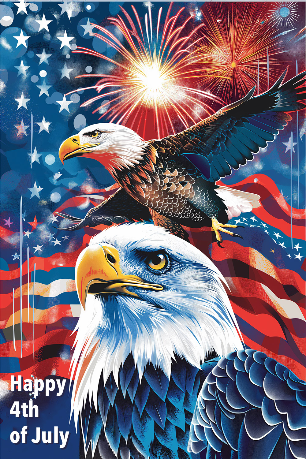 Bald Eagle 4th Of July ecard