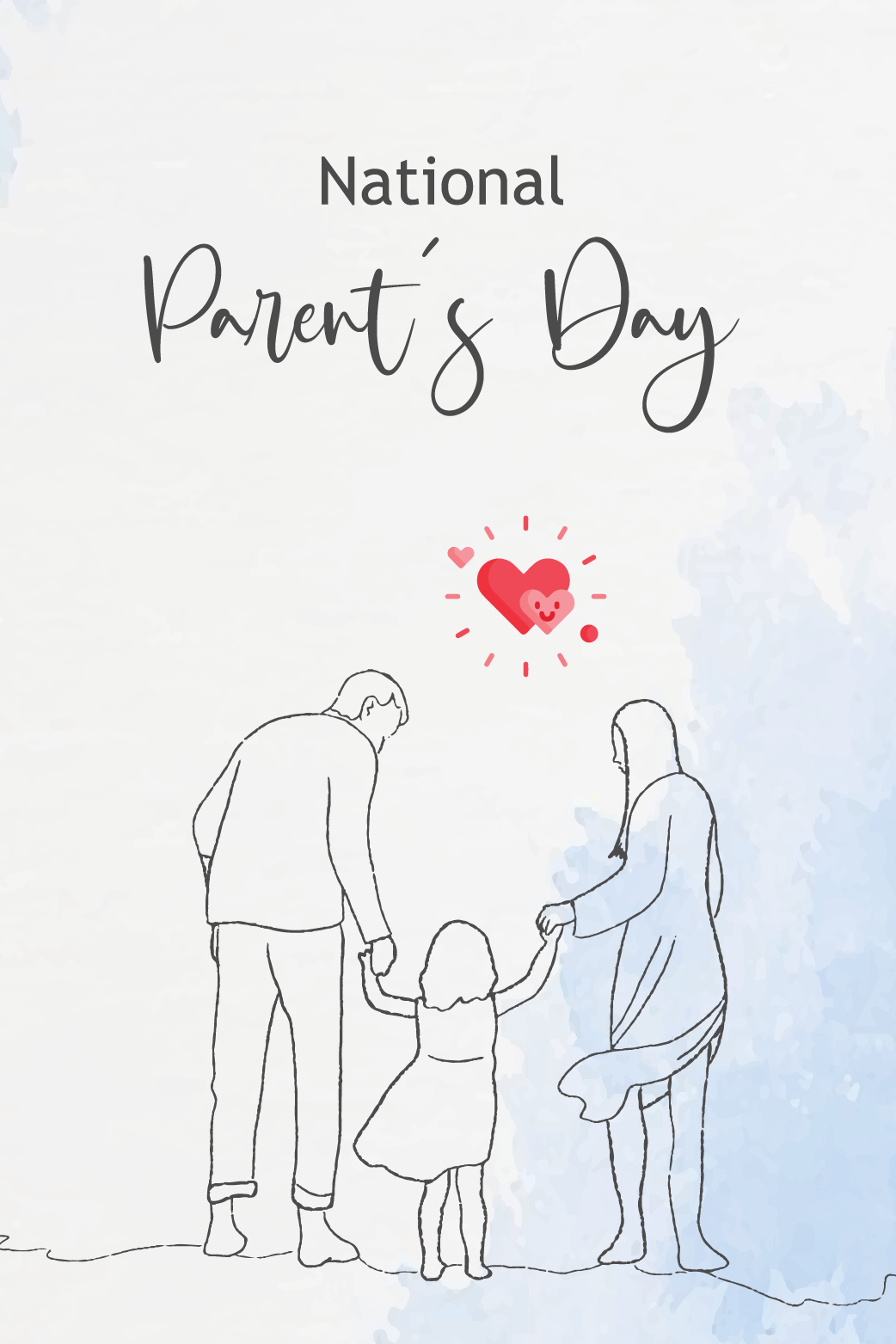 National Parent's Day Heart ecard