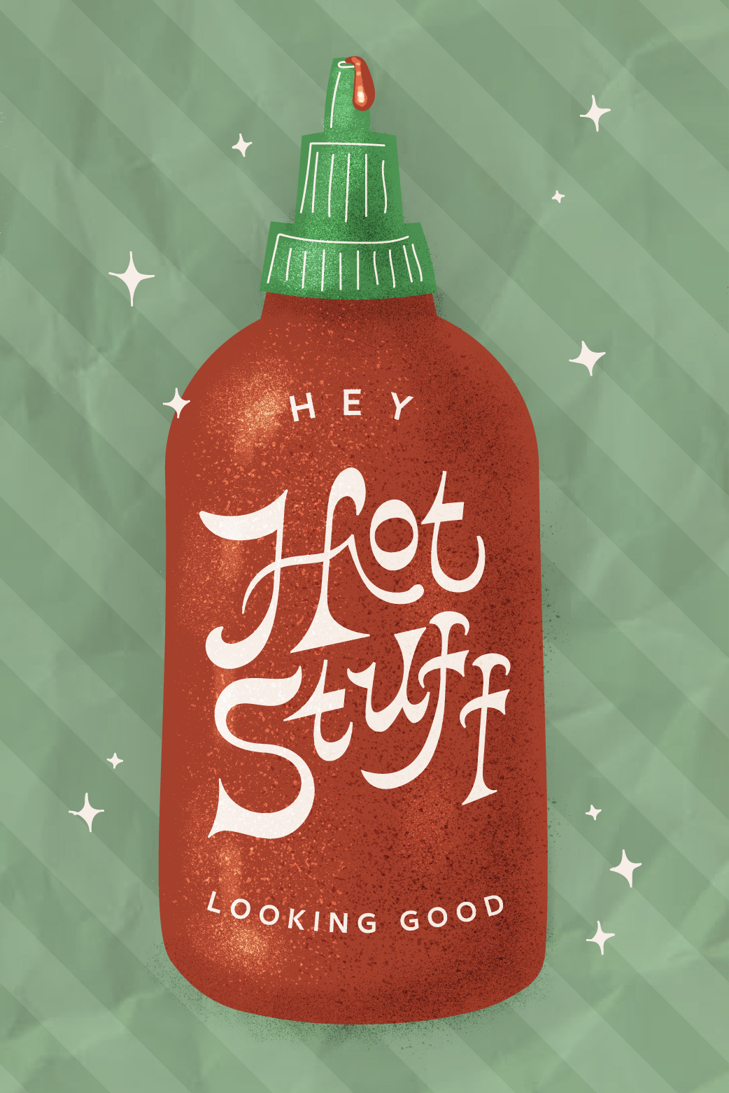 Hot Stuff Sriracha  ecard