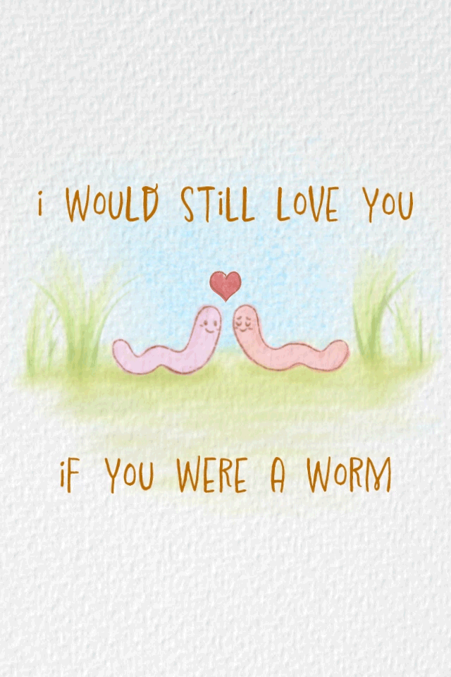 Worm Girlfriend ecard