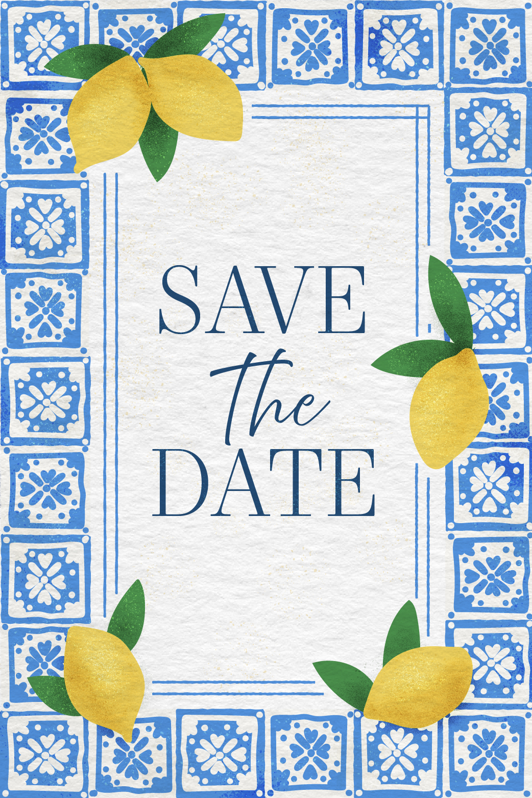 Save The Date Lemons ecard
