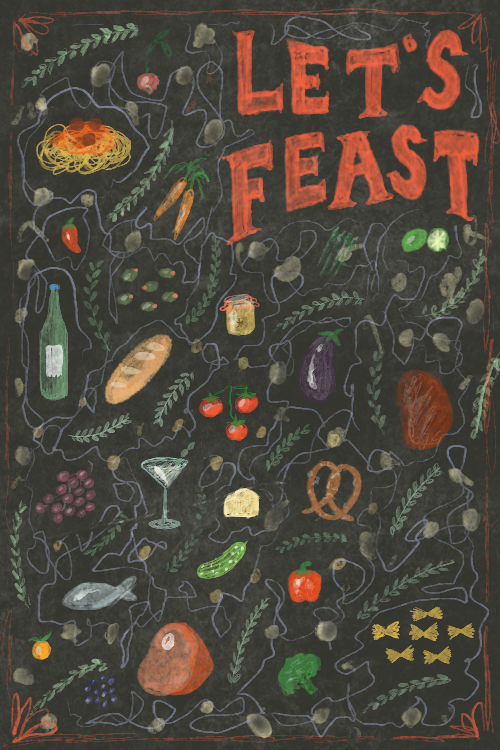 Let's Feast ecard