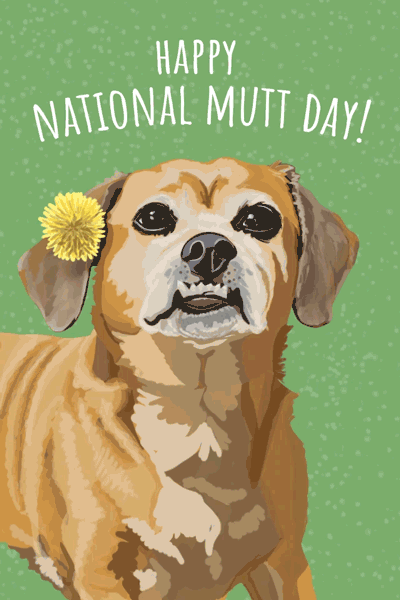 Mutt Day Winner 2 ecard