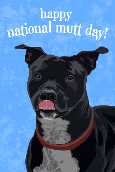 Mutt Day Winner 3 ecard