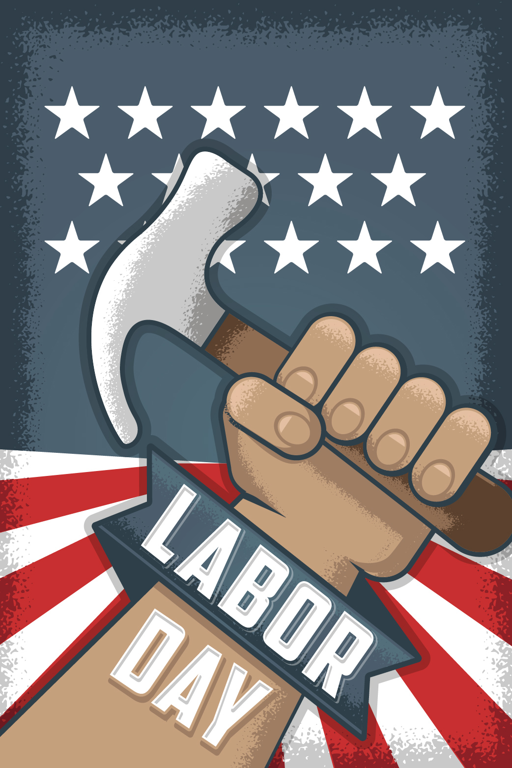 Hammer Labor Day ecard