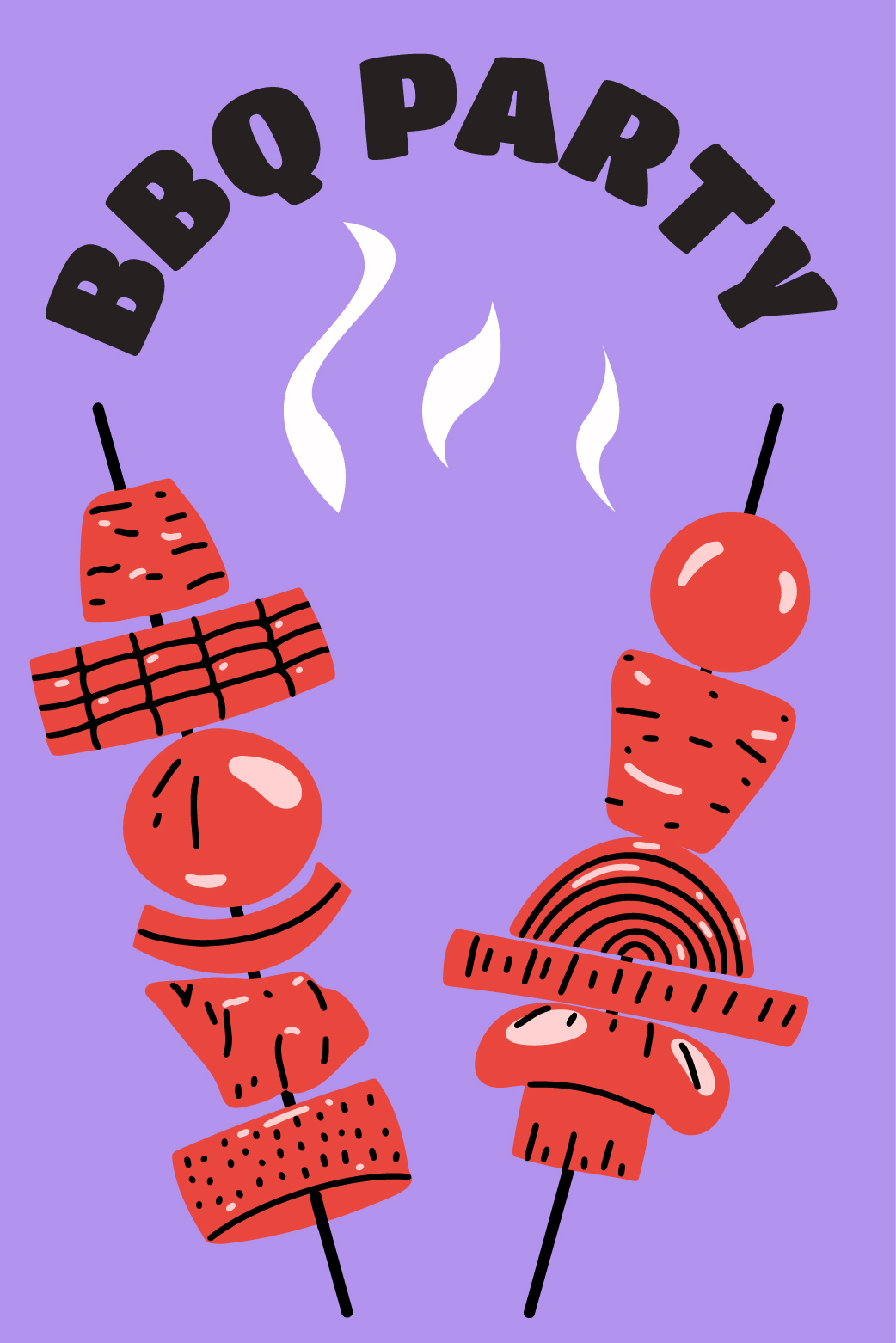 BBQ Party ecard