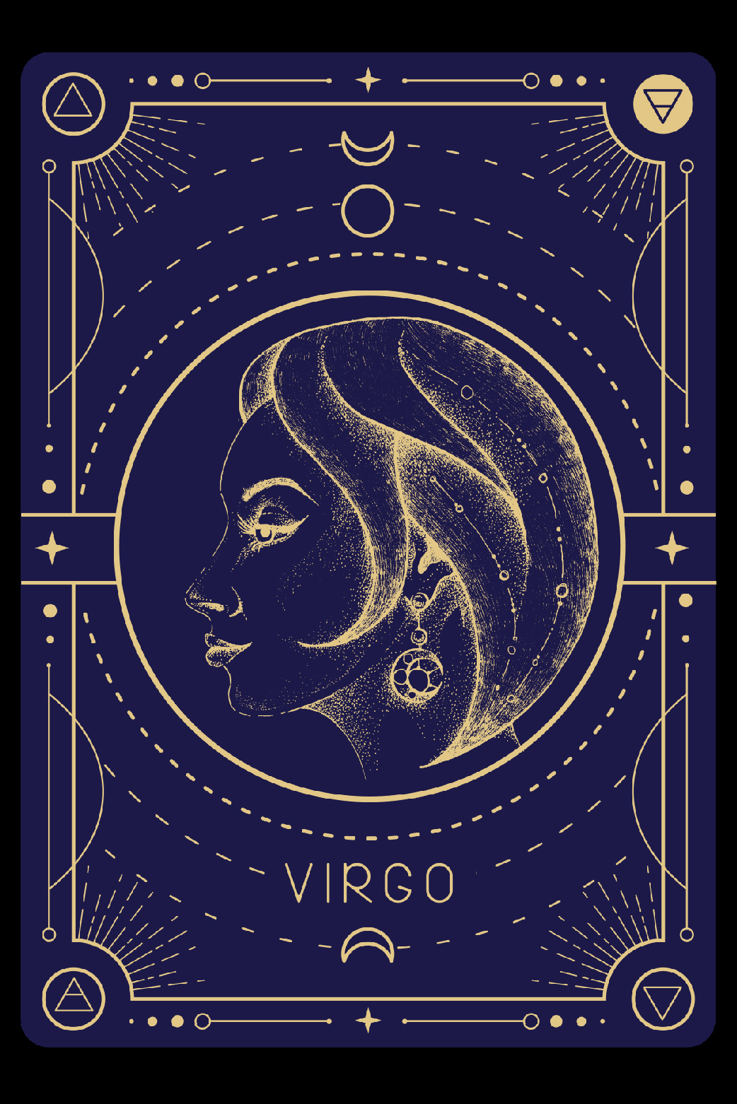 Virgo Astrology Card ecard