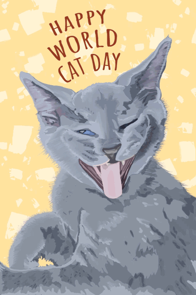 World Cat Winner Bailey ecard