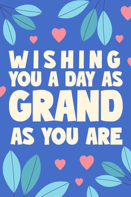 Grand As You Are ecard