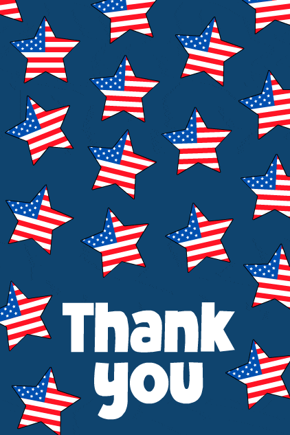 Thank You Stars ecard