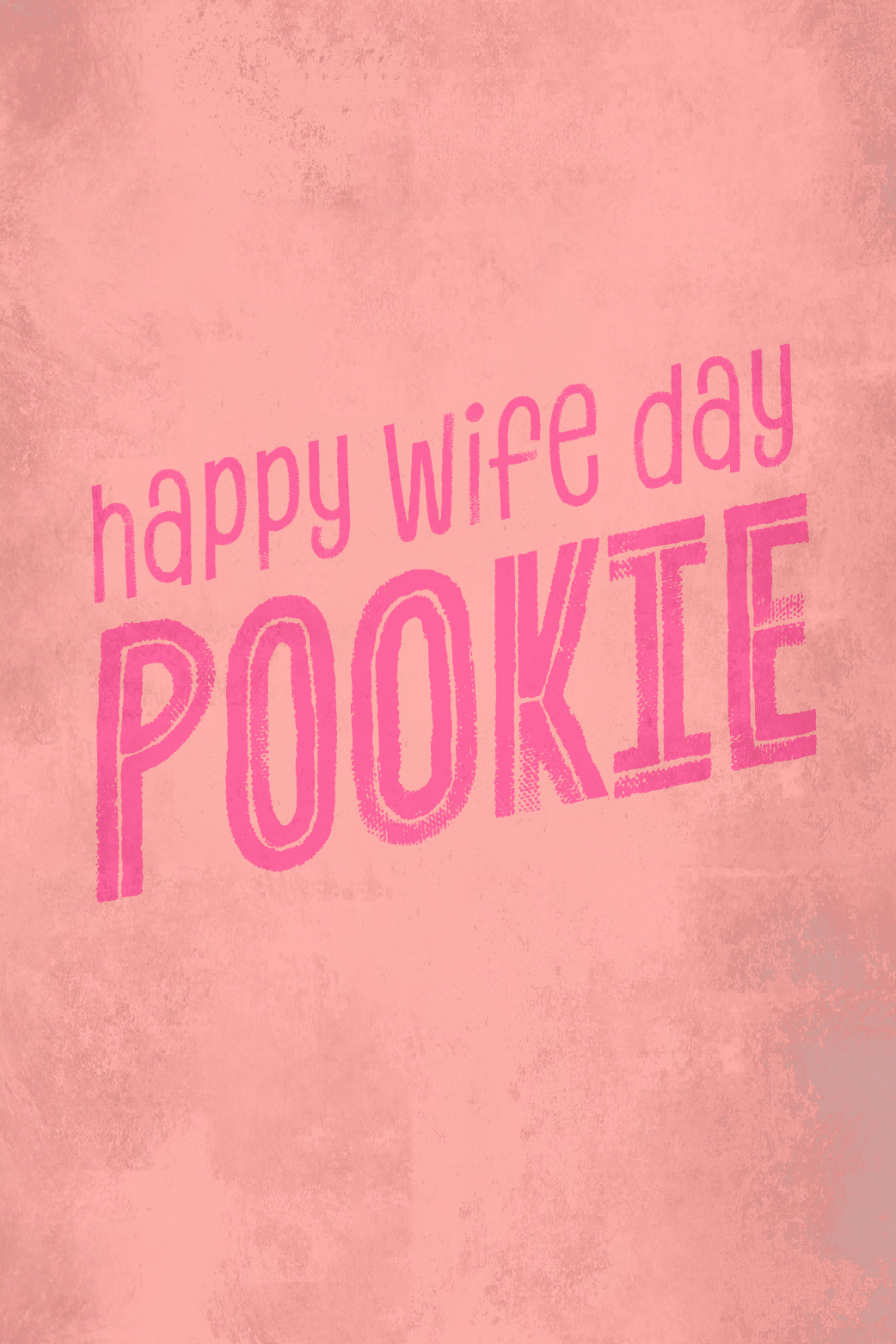 Wife Day Pookie ecard