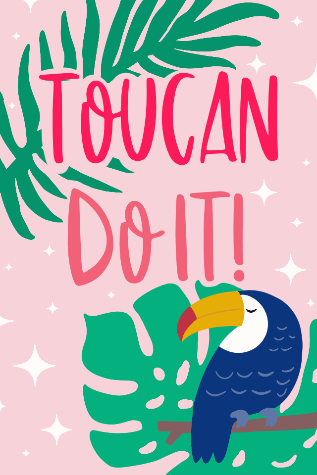 Toucan Encouragement  ecard