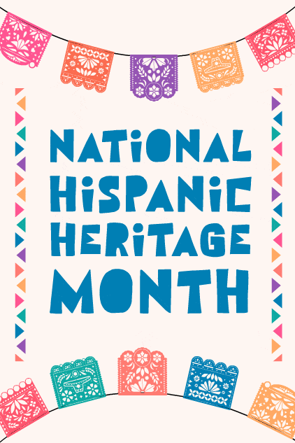 Hispanic Flags ecard