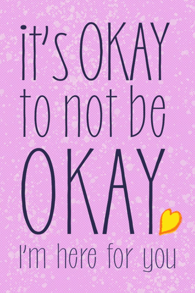 It's Okay Not To Be Okay ecard