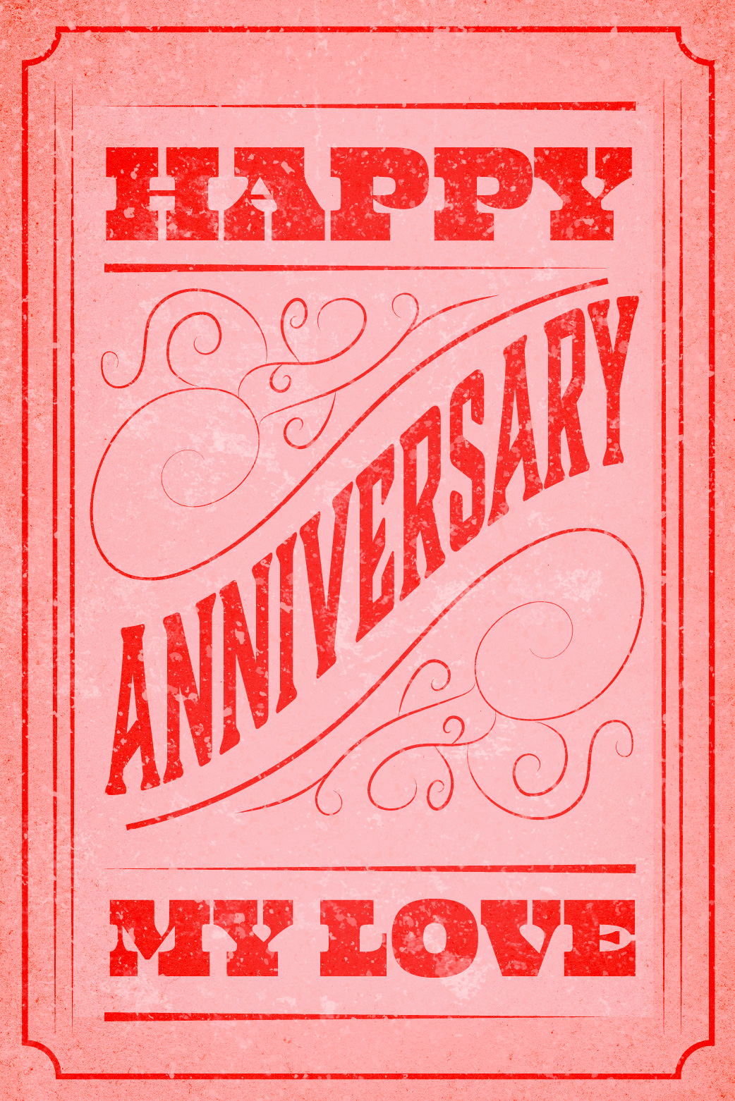 Happy Anniversary My Love ecard