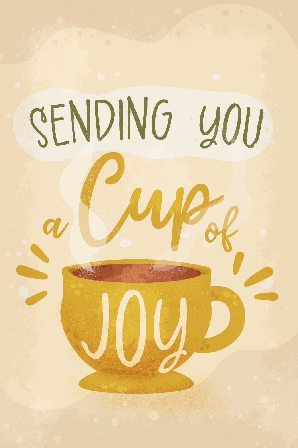Sending You A Cup Of Joy ecard