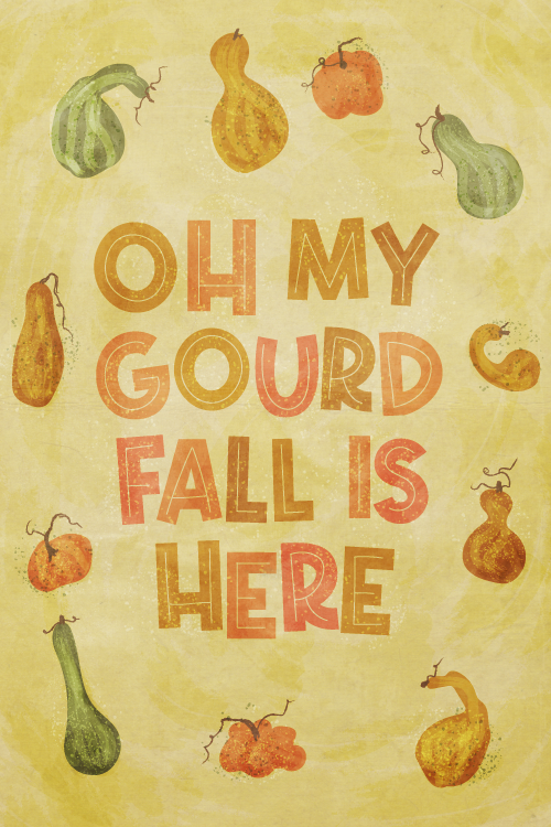 Oh My Gourd Fall is Here ecard