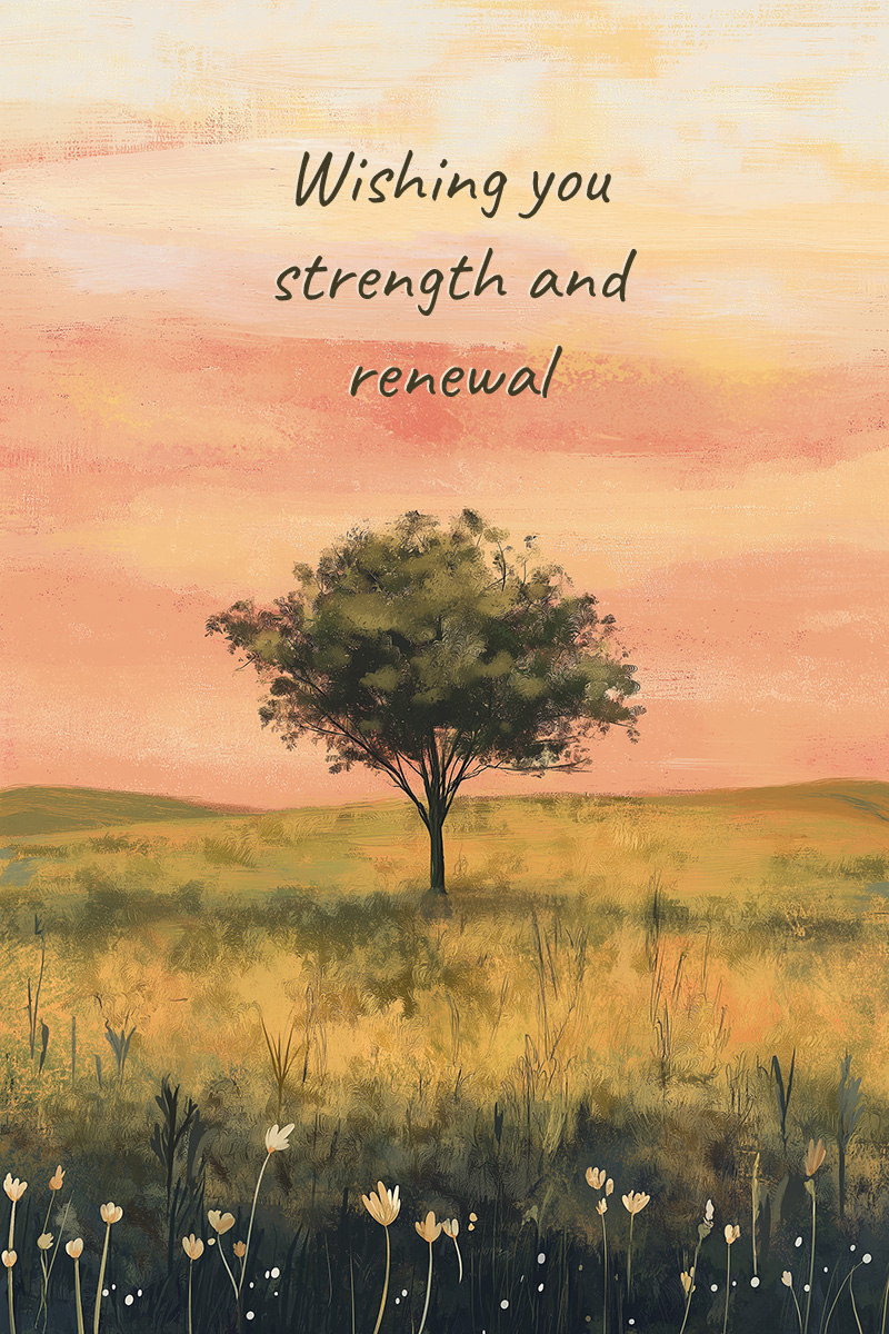 Strength & Renewal Yom Kippur ecard