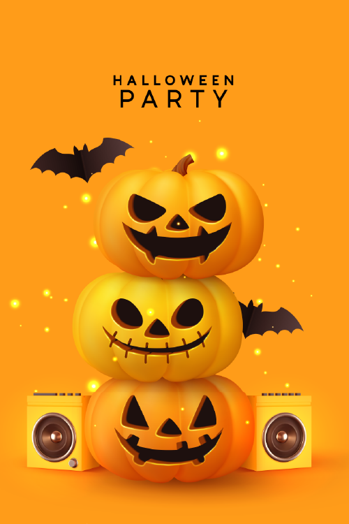 Jack O Lantern Stack ecard