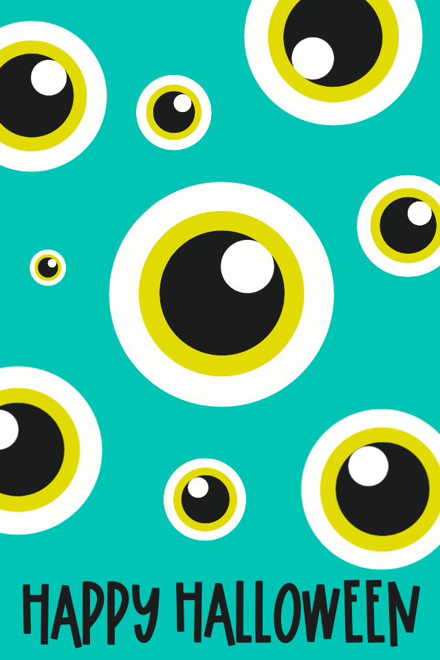 Eyeballs Halloween ecard