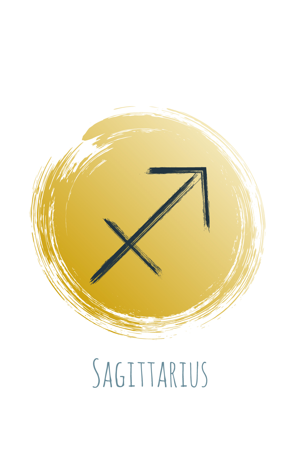 Sagittarius Sign Arrow ecard