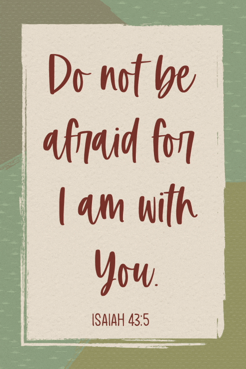 Isaiah 43:5 ecard