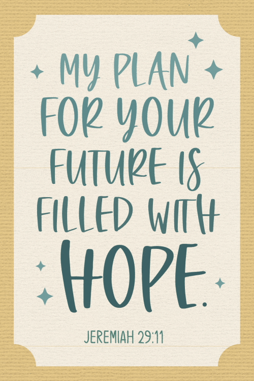 Jeremiah 29:11 ecard