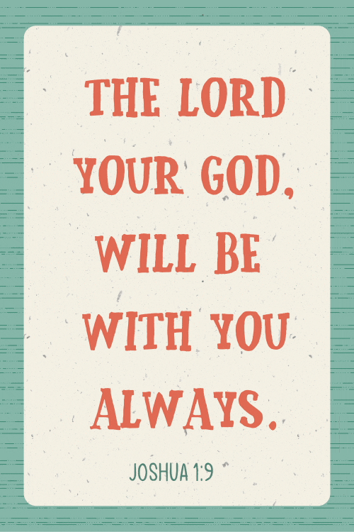 Joshua 1:9 ecard