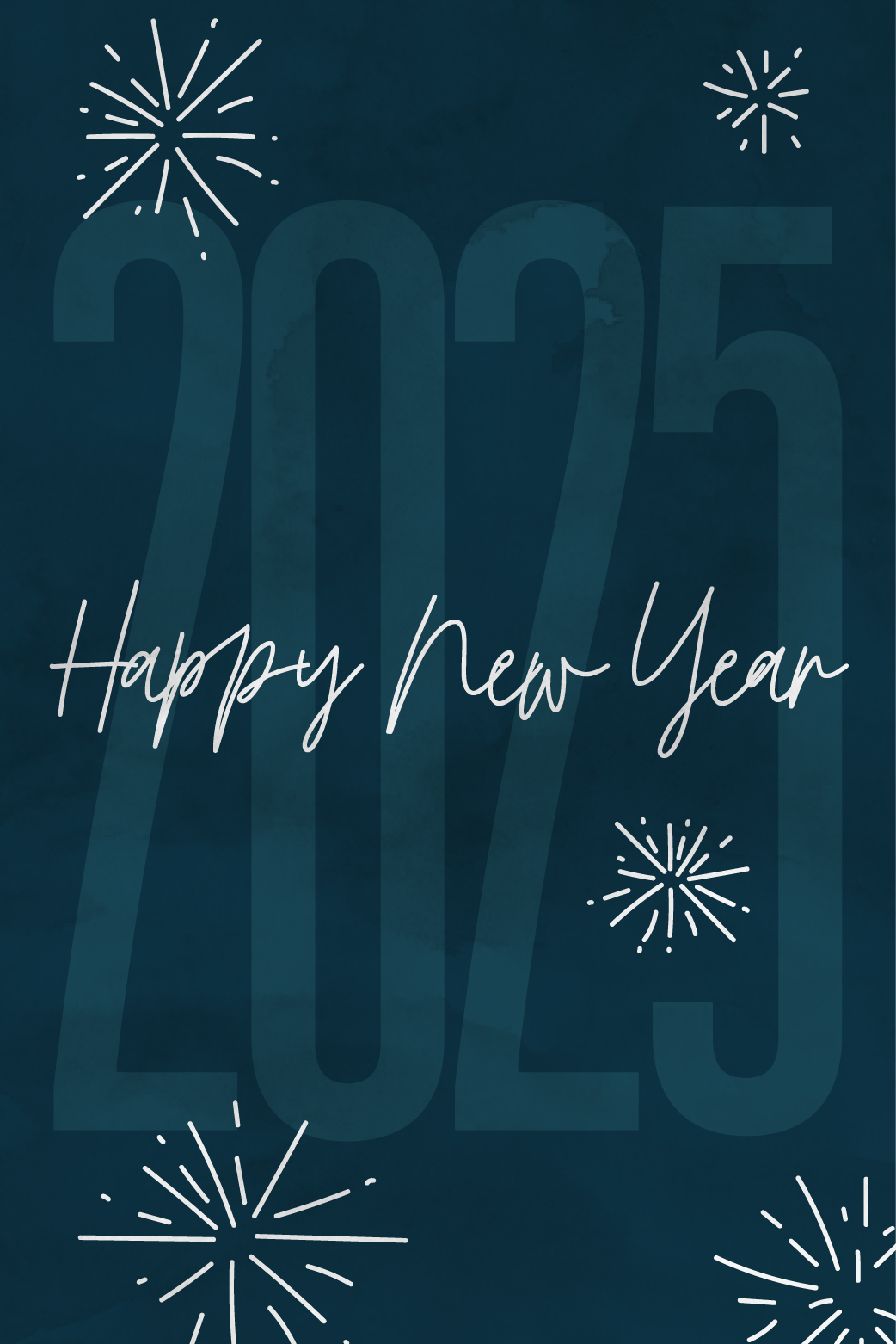 Happy New Year 2025 ecard