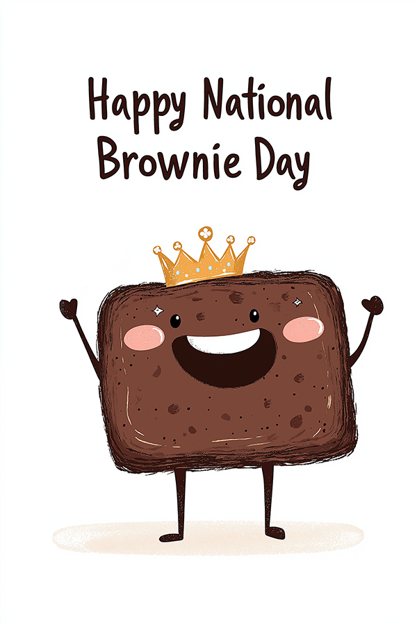 Brownie Day King ecard