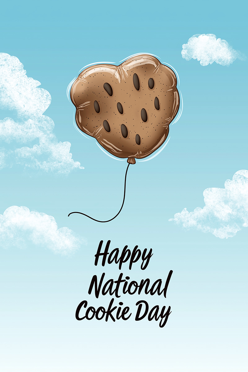 Happy National Cookie Day Heart ecard