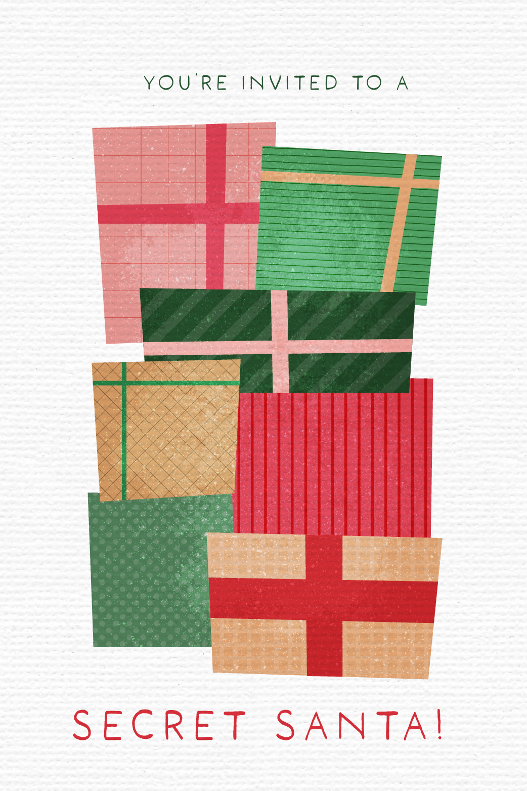 Secret Santa Invite ecard