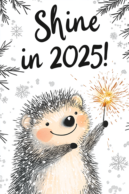 Shine in 2025 ecard