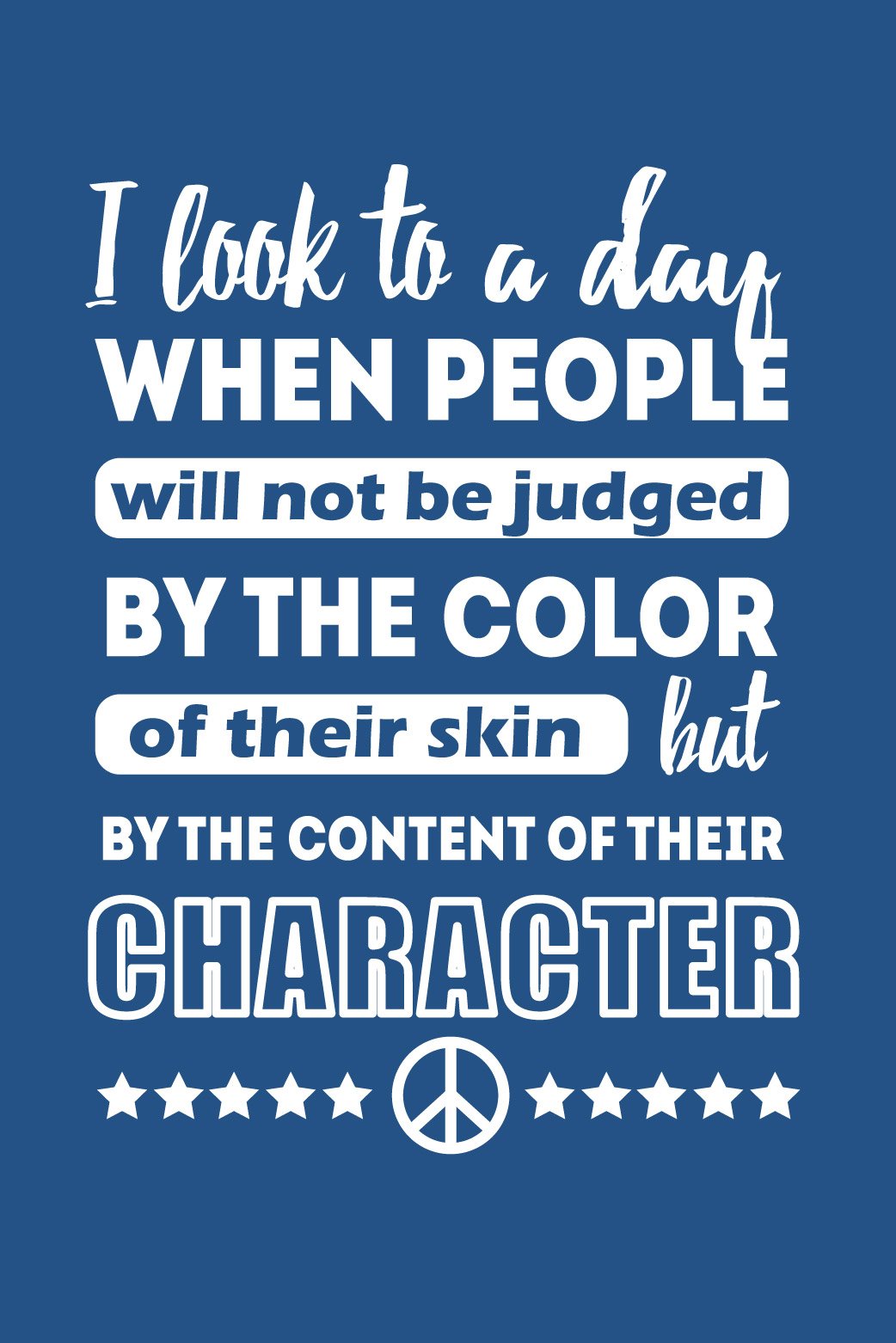 Content Of Their Character  ecard