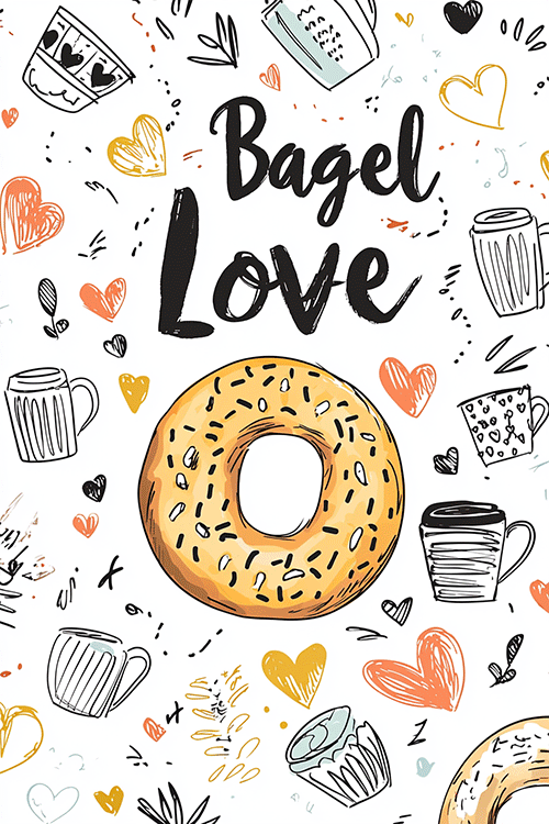 Bagel Love ecard