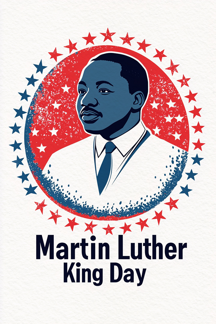 Martin Luther King Day Circle ecard