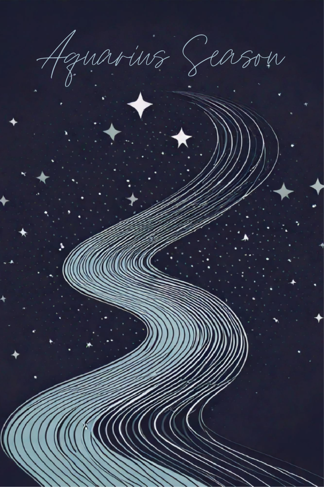 Aquarius Season ecard